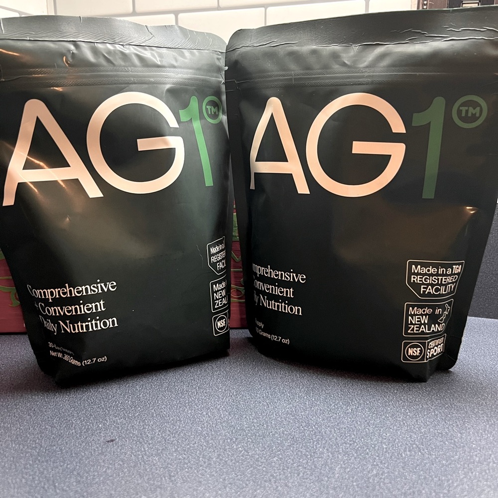 2 Bags Athletic Greens, unopened